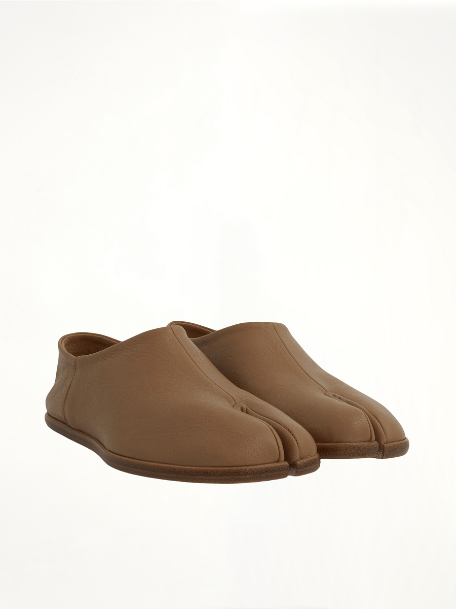 Tabi Babouches in Nude Front View | MAISON MARGIELA