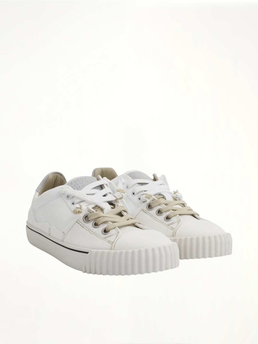 New Evolution Sneaker in White Front View | MAISON MARGIELA