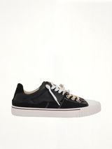 New Evolution Sneaker in Black Side View | MAISON MARGIELA