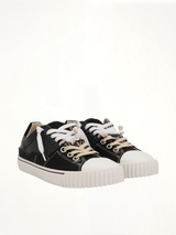 New Evolution Sneaker in Black Front View | MAISON MARGIELA