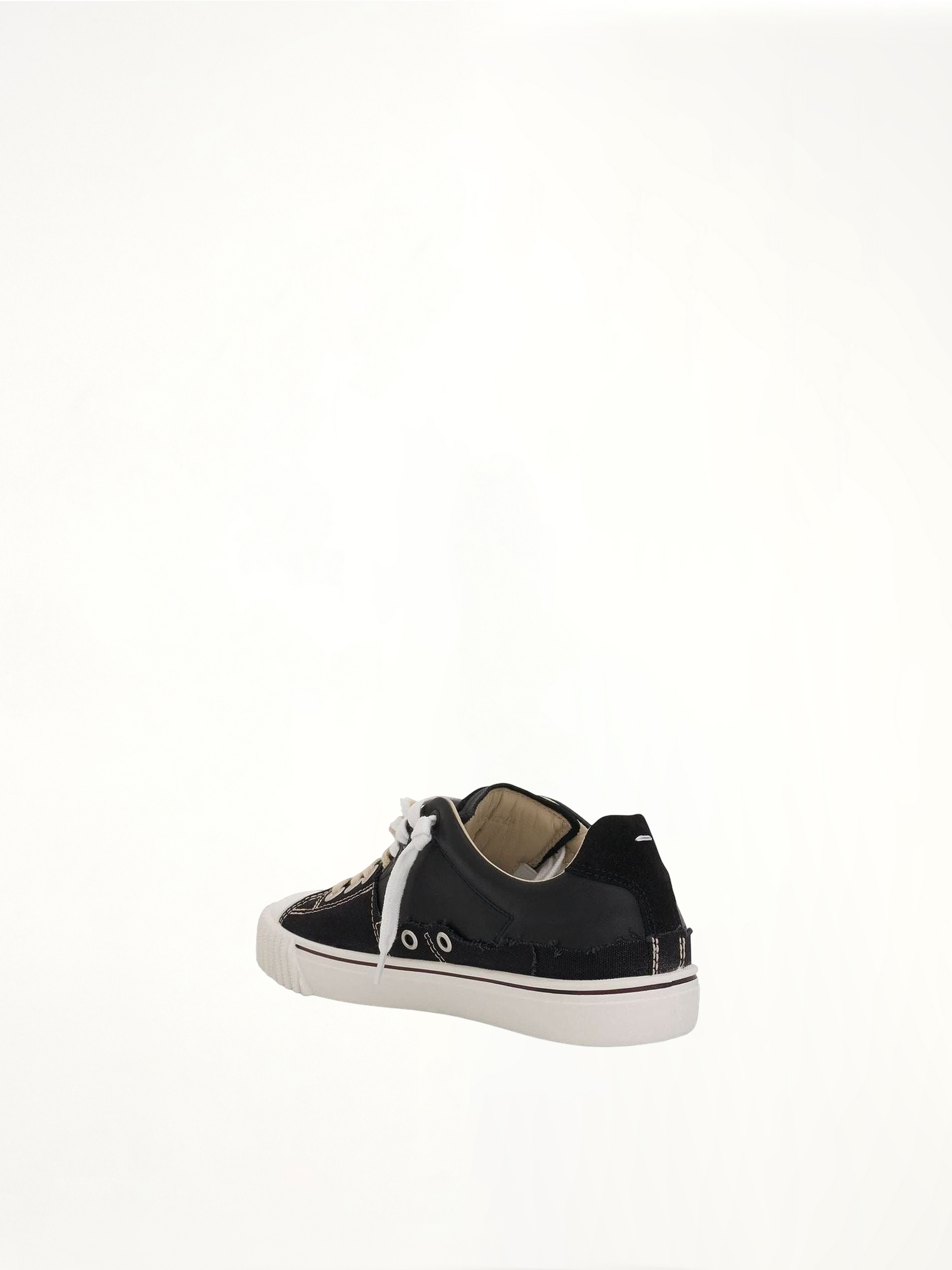 New Evolution Sneaker in Black Top View | MAISON MARGIELA