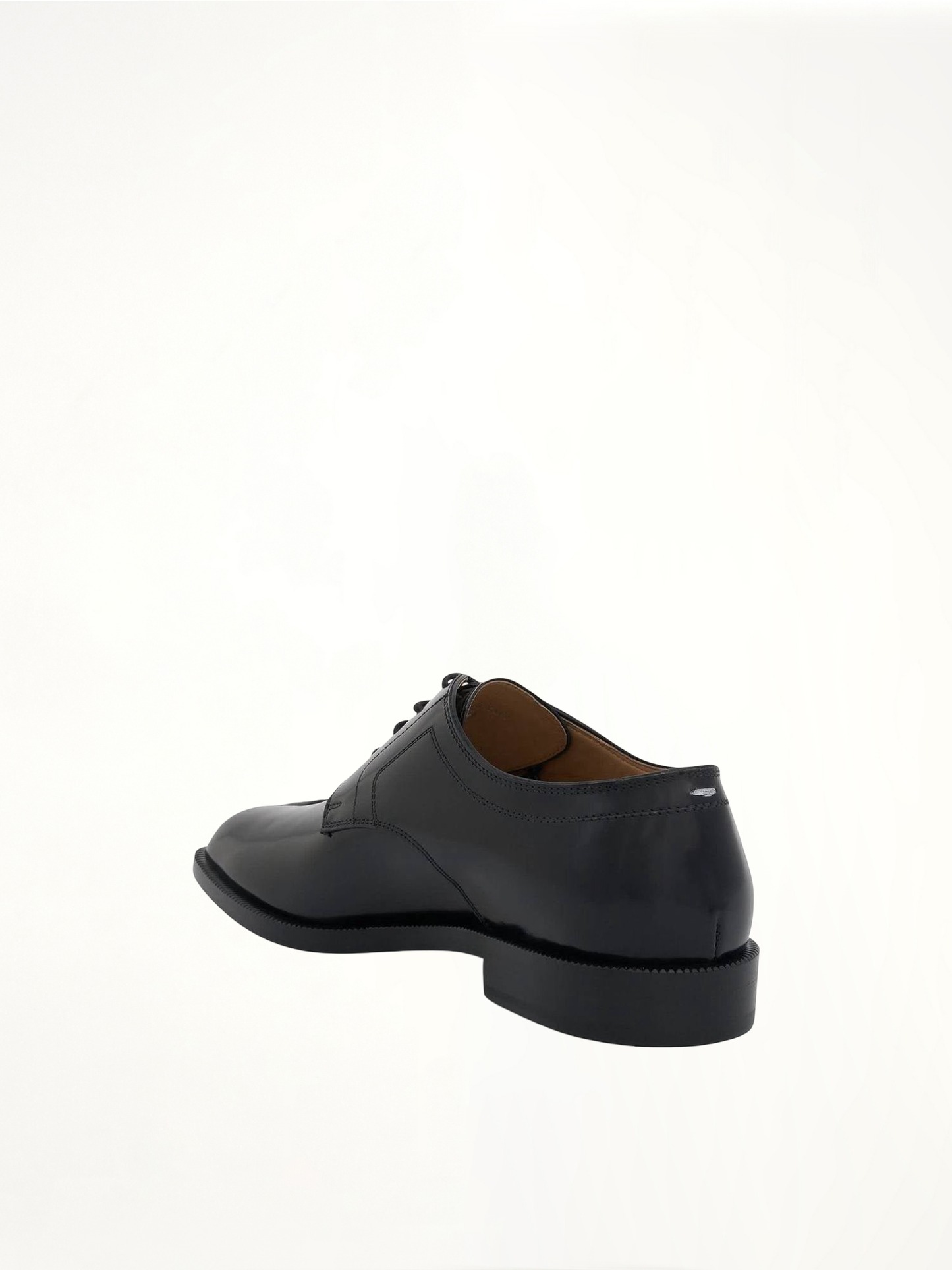 Tabi Lace-ups Stitch Shoes in Black