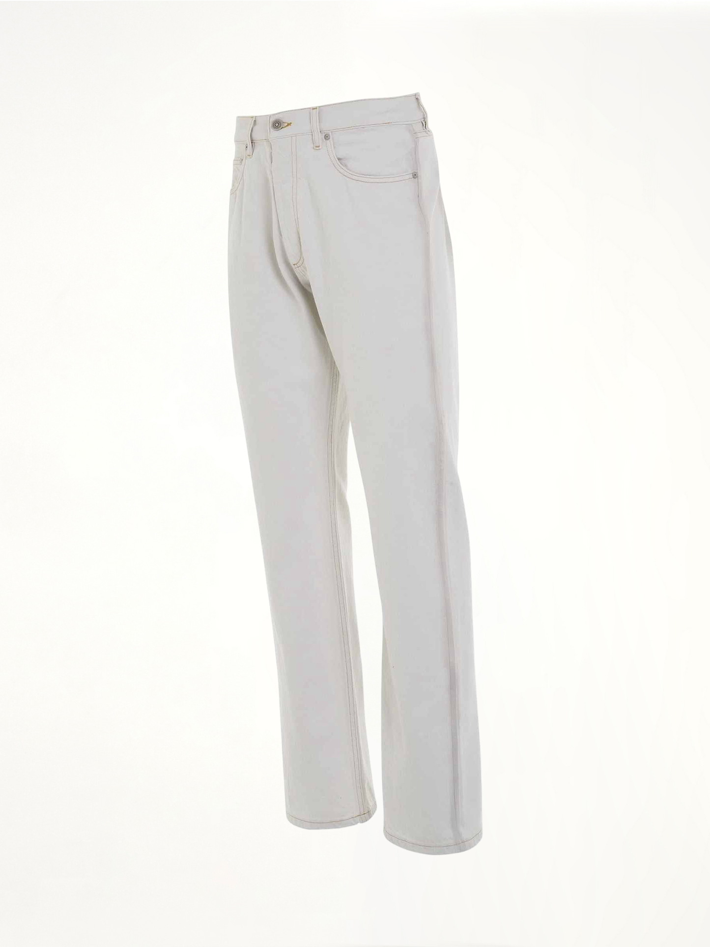 Chalk Selvedge Jeans in Ice