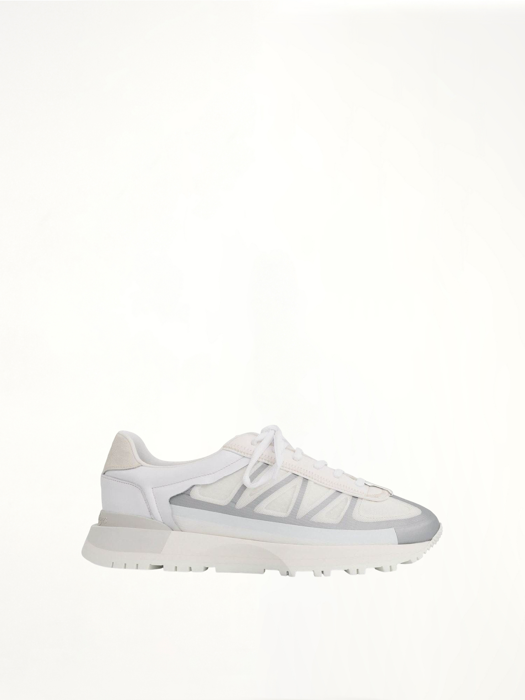 50-50 Sneakers in White