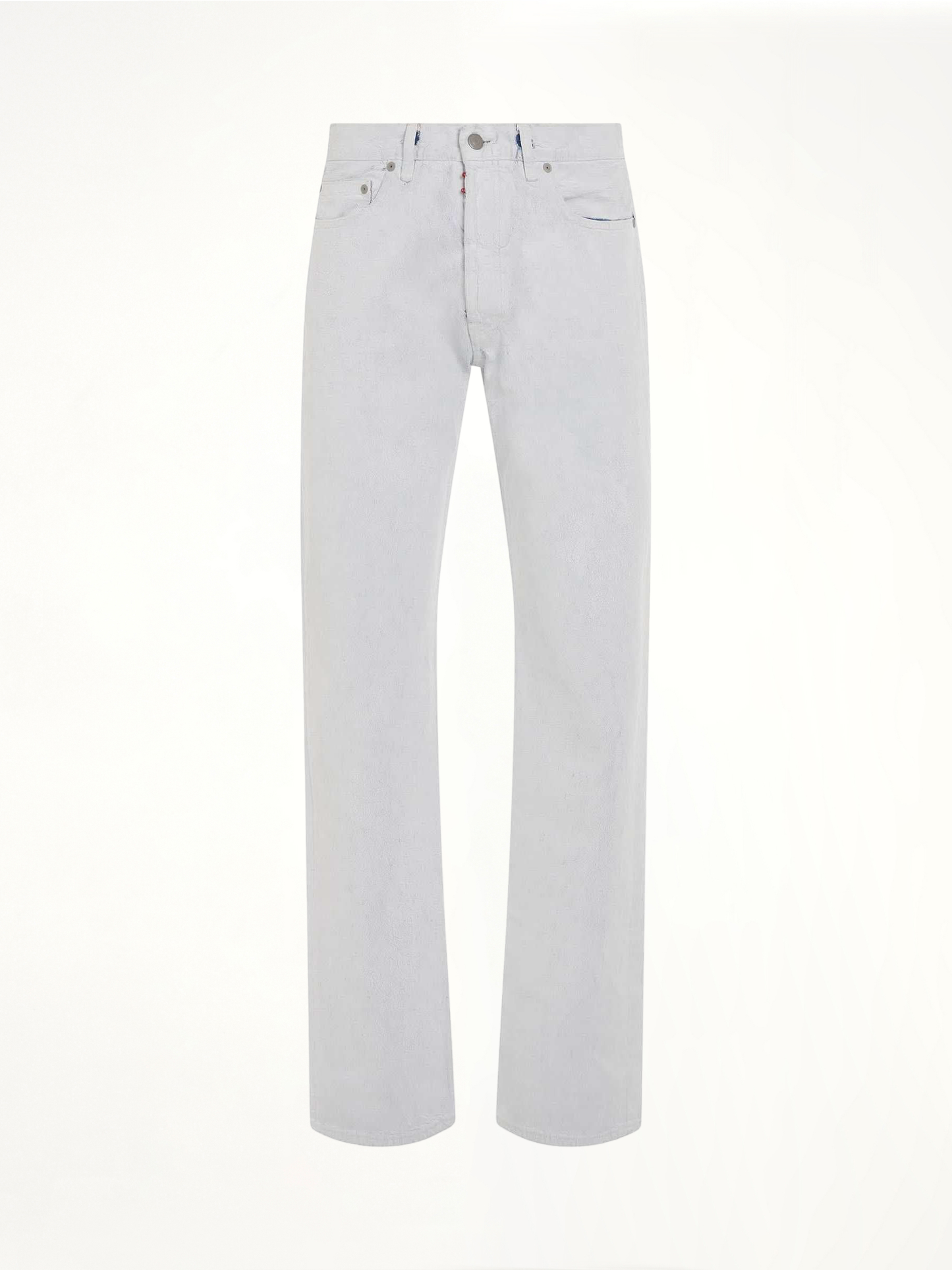 5 Pocket Straight Leg Jeans in Ice