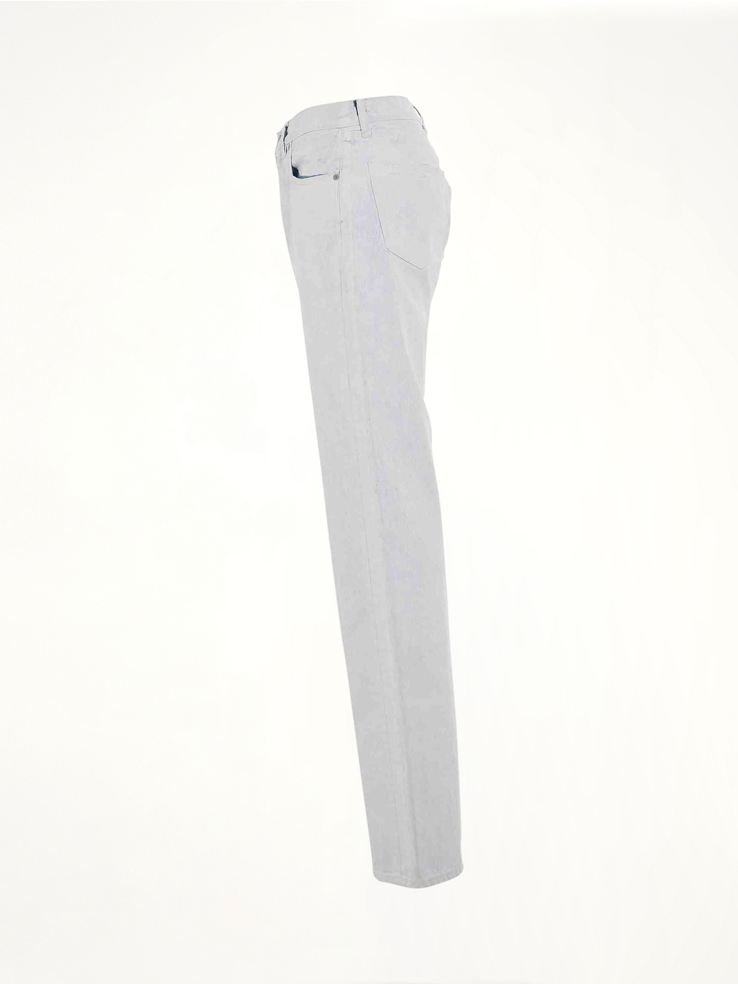5 Pocket Straight Leg Jeans in Ice