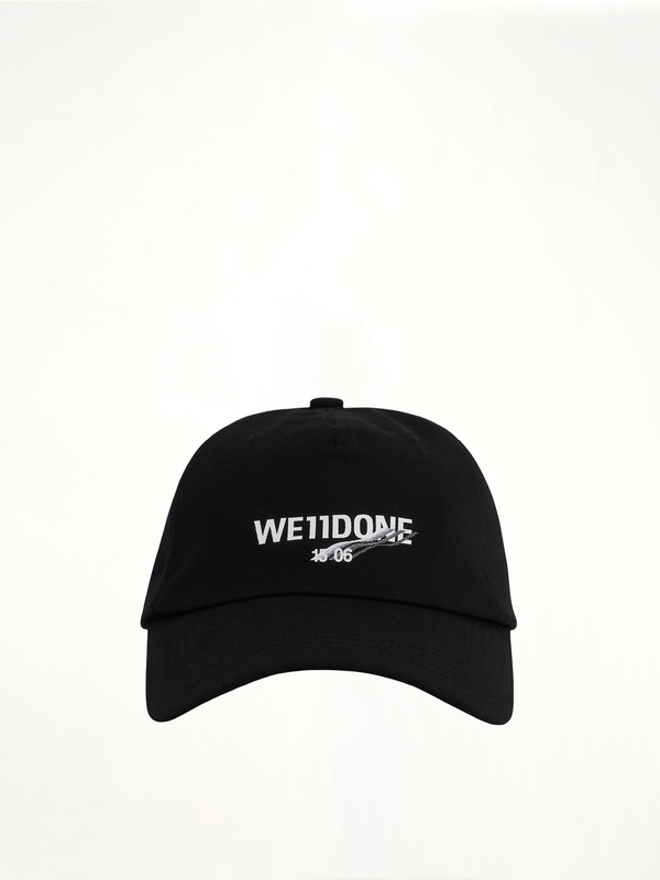 Basic 1506 Logo Cap in Black