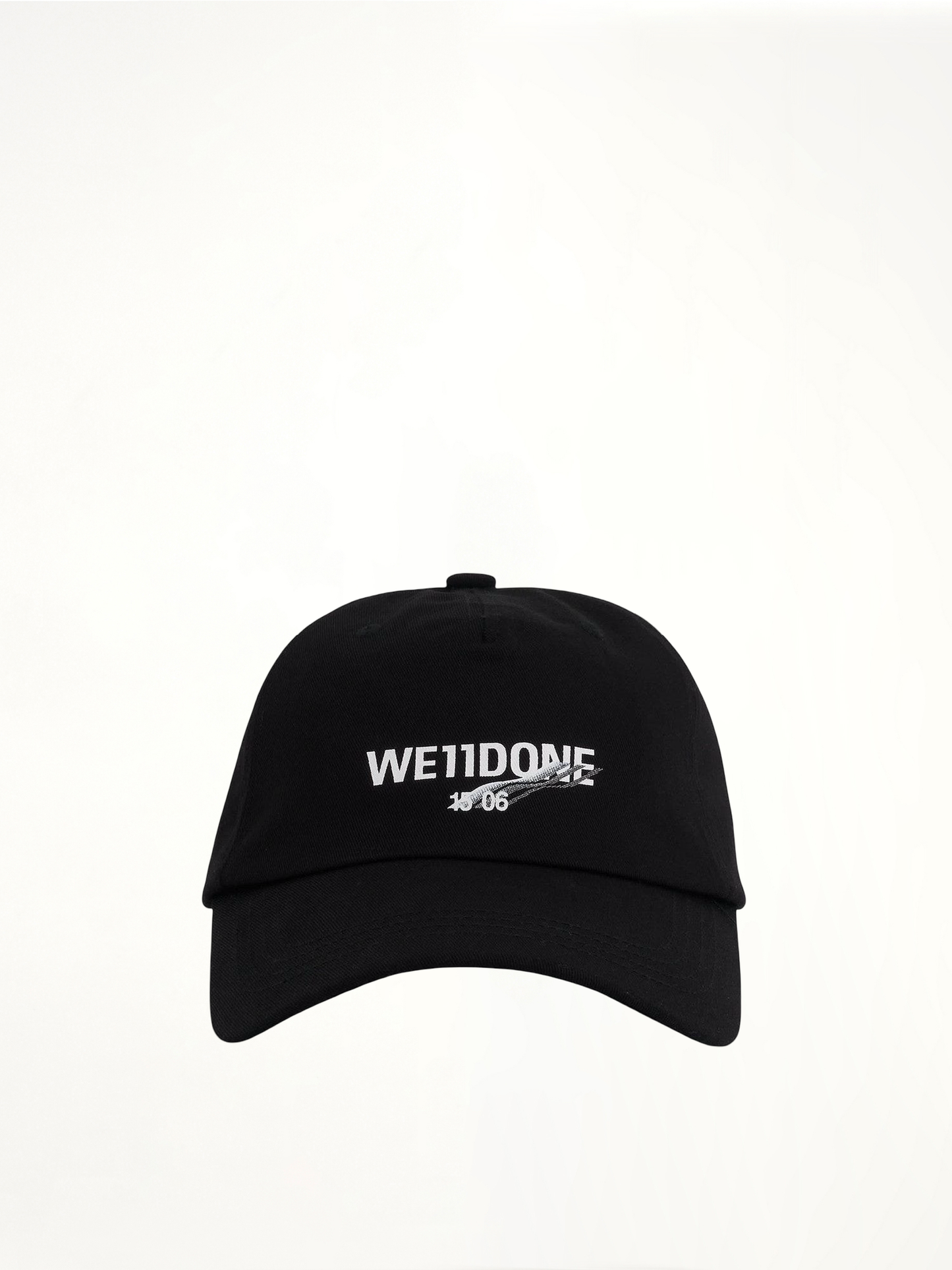 Basic 1506 Logo Cap in Black