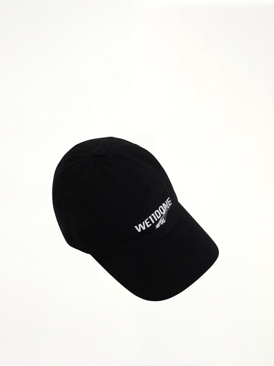 Basic 1506 Logo Cap in Black