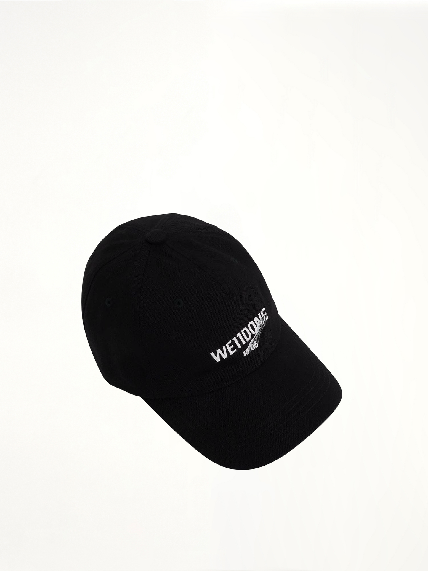 Basic 1506 Logo Cap in Black