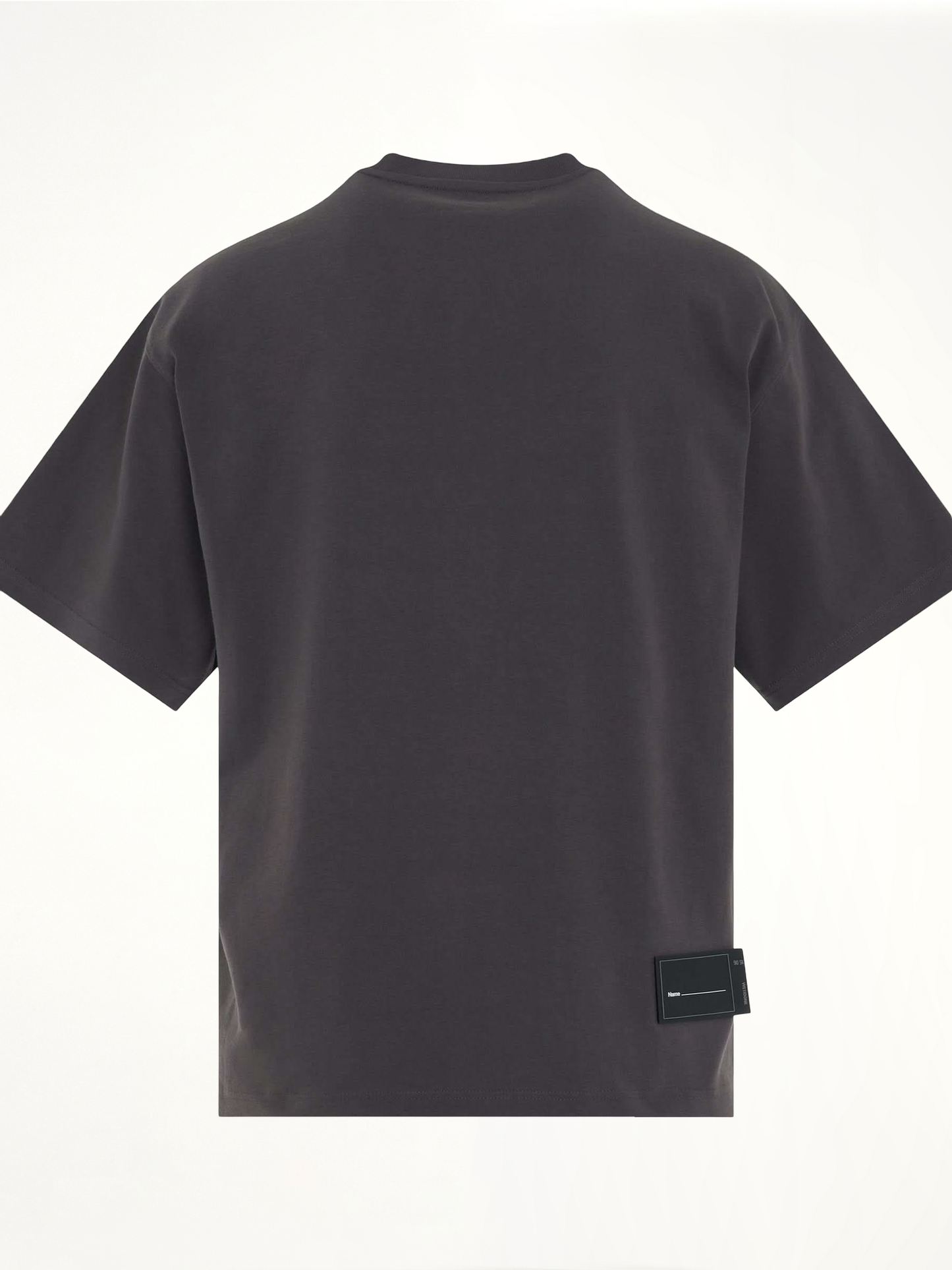 Cotton WD Logo T-Shirt in Charcoal