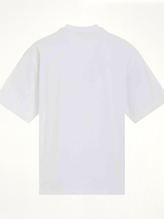 Teddy Bear Print T-Shirt in White