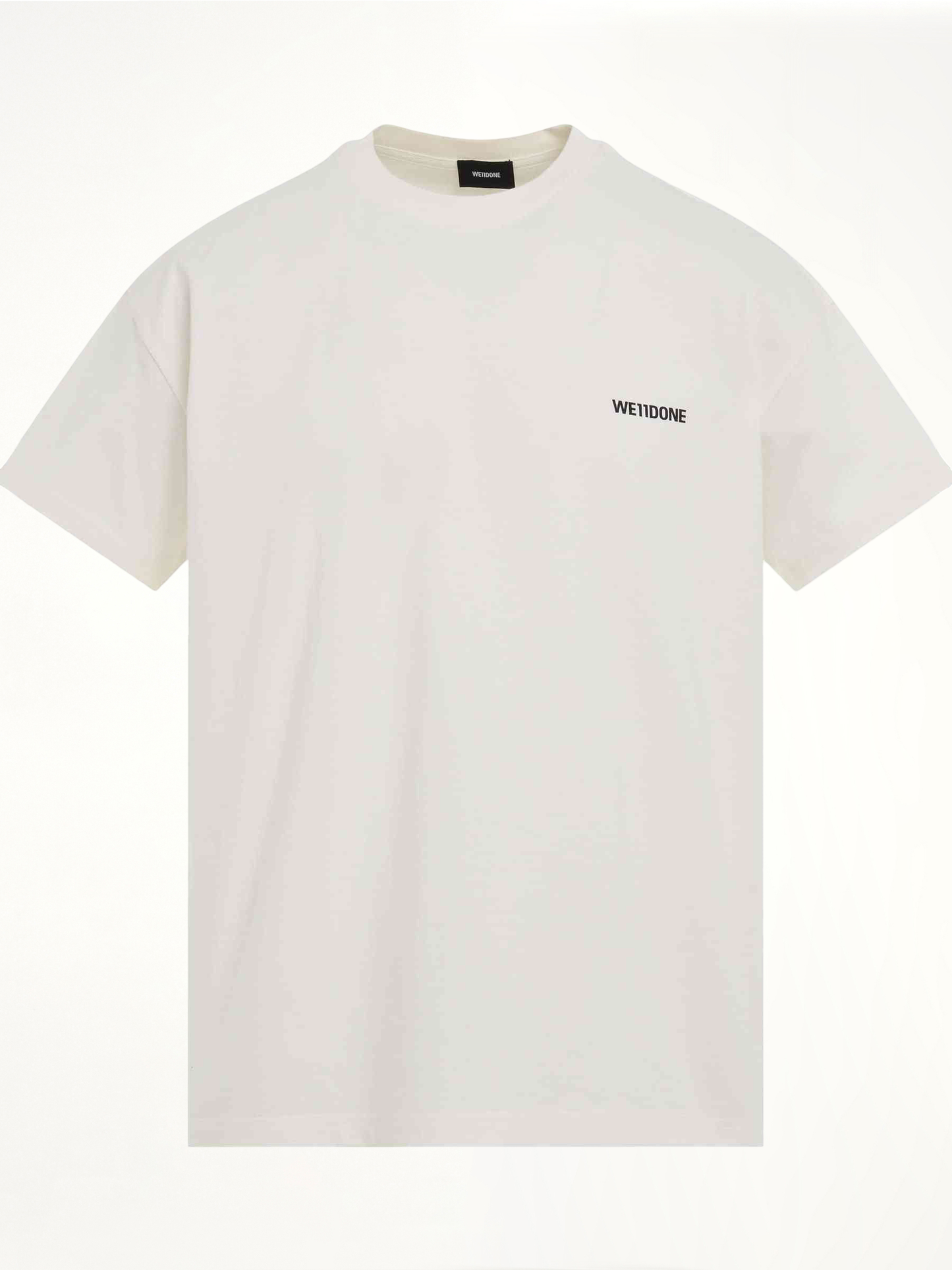 Cotton Mini Logo T-Shirt in Ivory