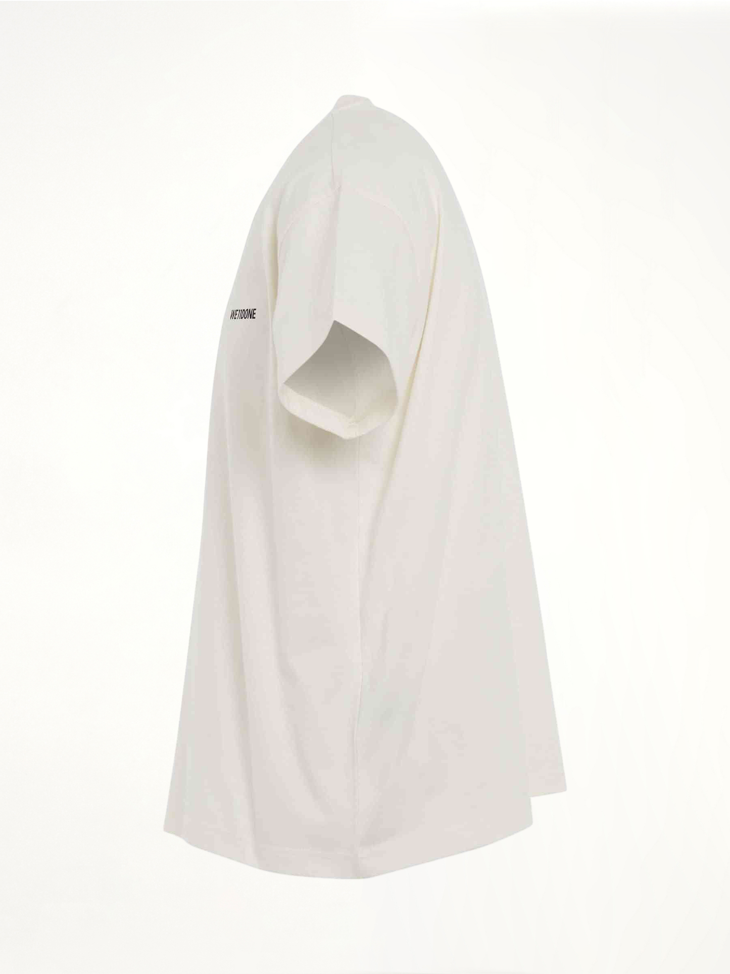 Cotton Mini Logo T-Shirt in Ivory