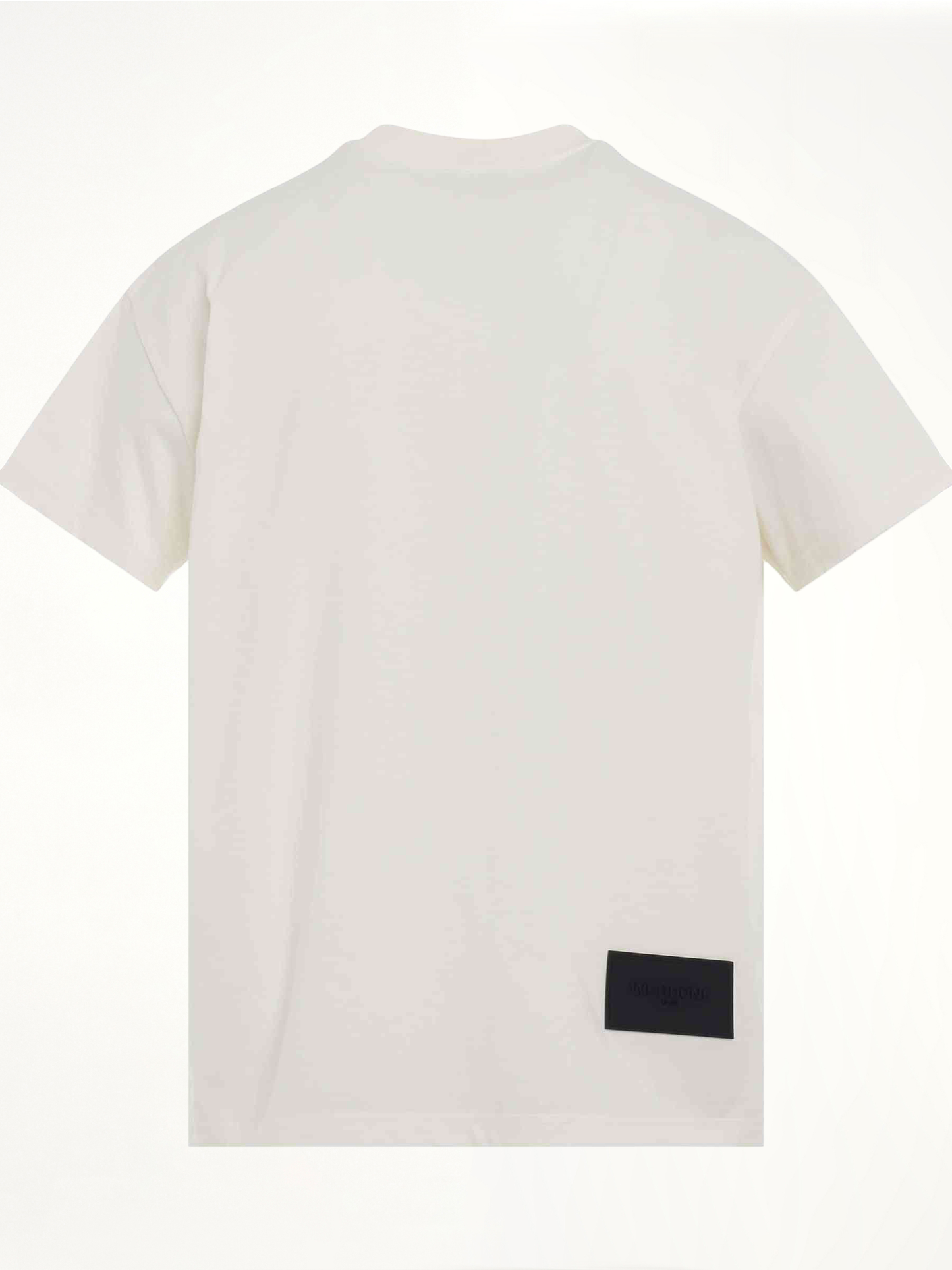 Cotton Mini Logo T-Shirt in Ivory