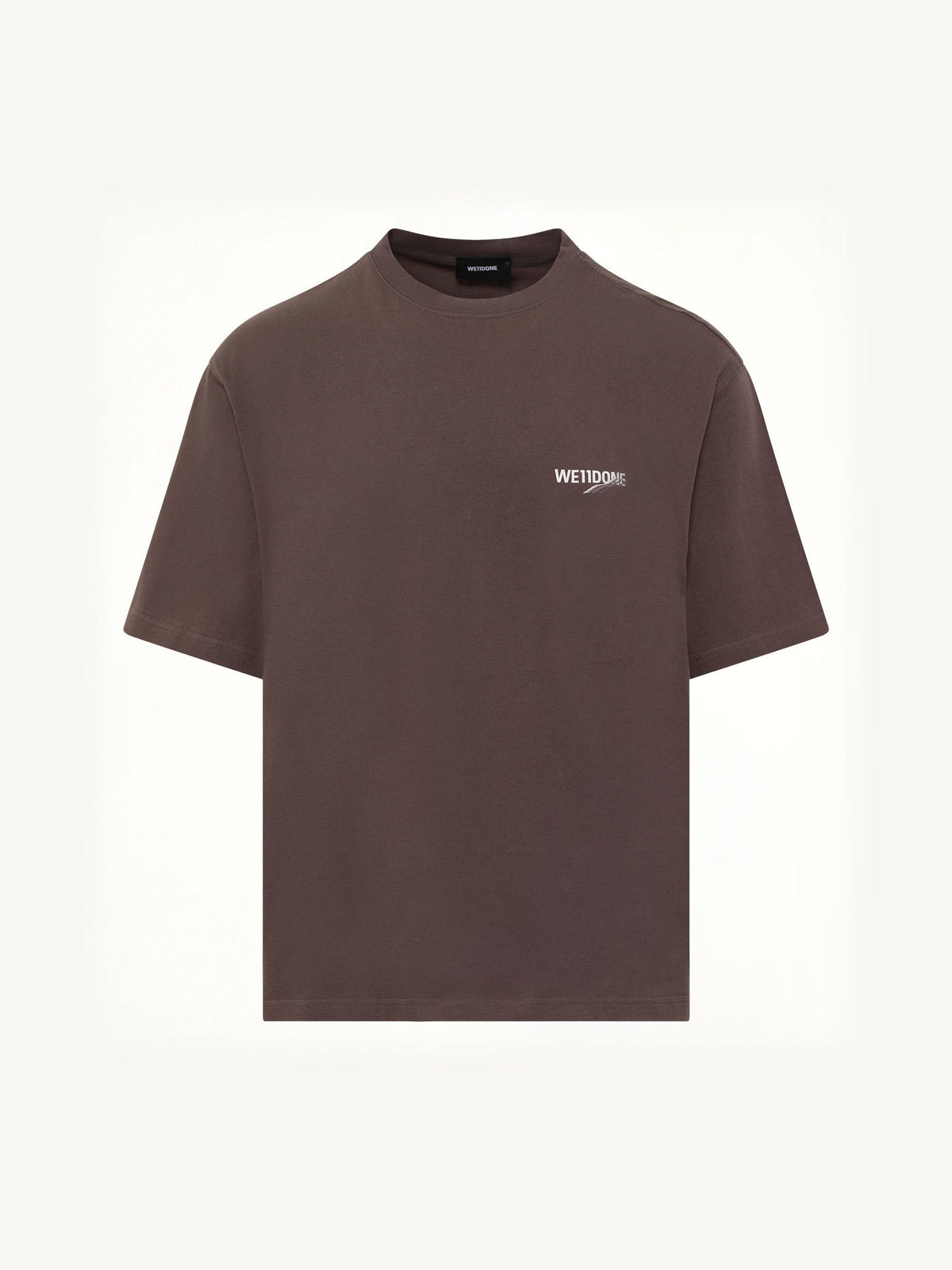 Wave Logo Short Sleeve T-Shirt in Charcoal