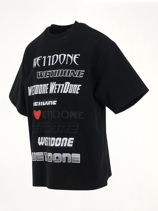 Love Logo T-Shirt in Black