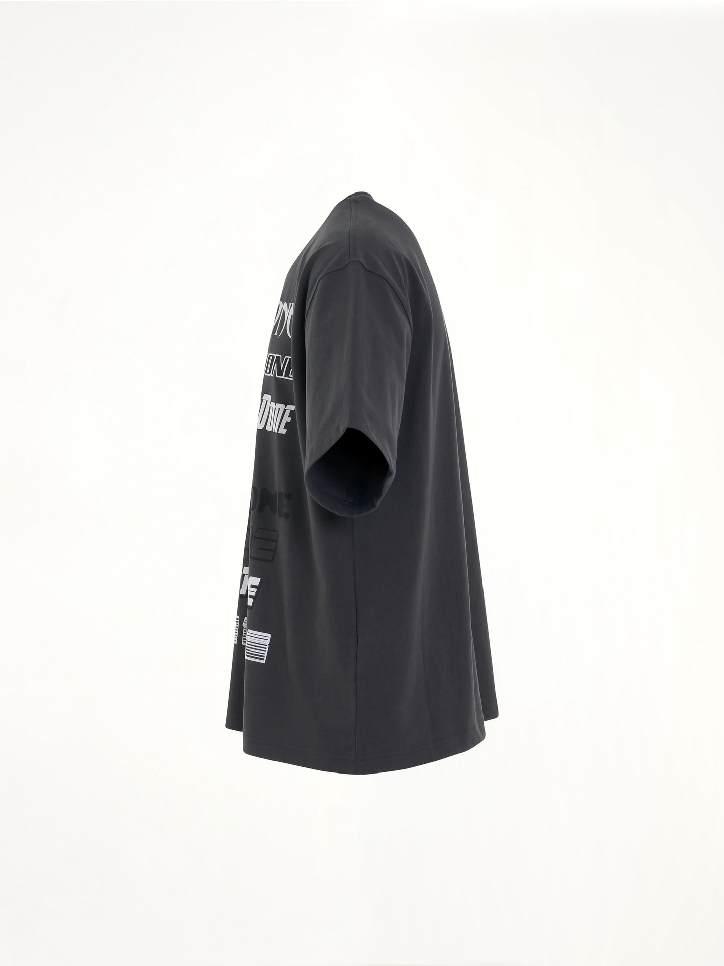 Love Logo T-Shirt in Charcoal