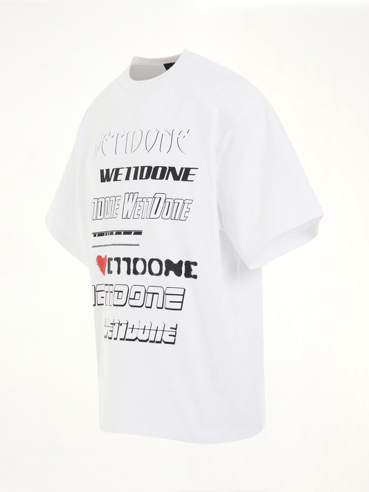 Love Logo T-Shirt in White