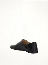 Toy Slipper in Goatskin in Black Back View | LOEWE