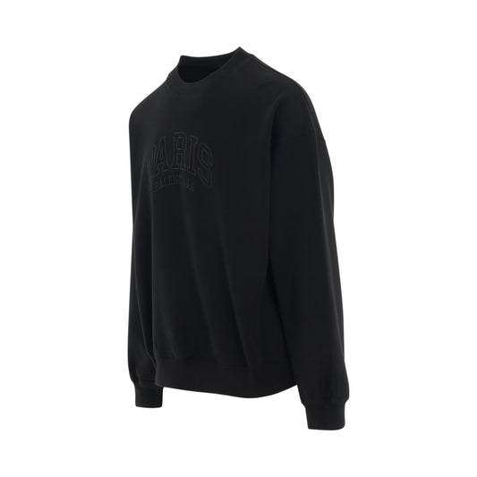 Cities Paris Sweatshirt in Black