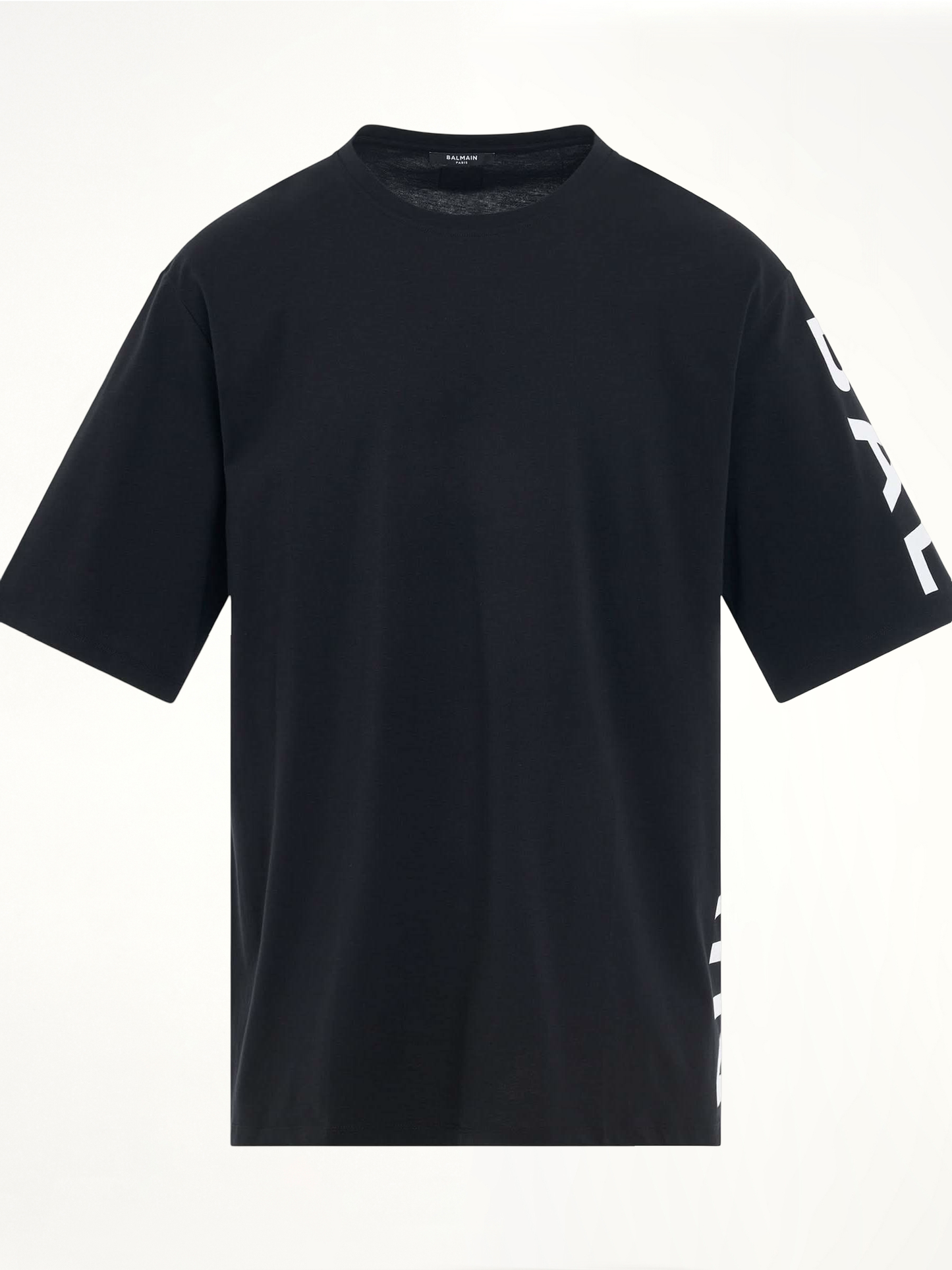 Logo Side Oversize T-Shirt n Black