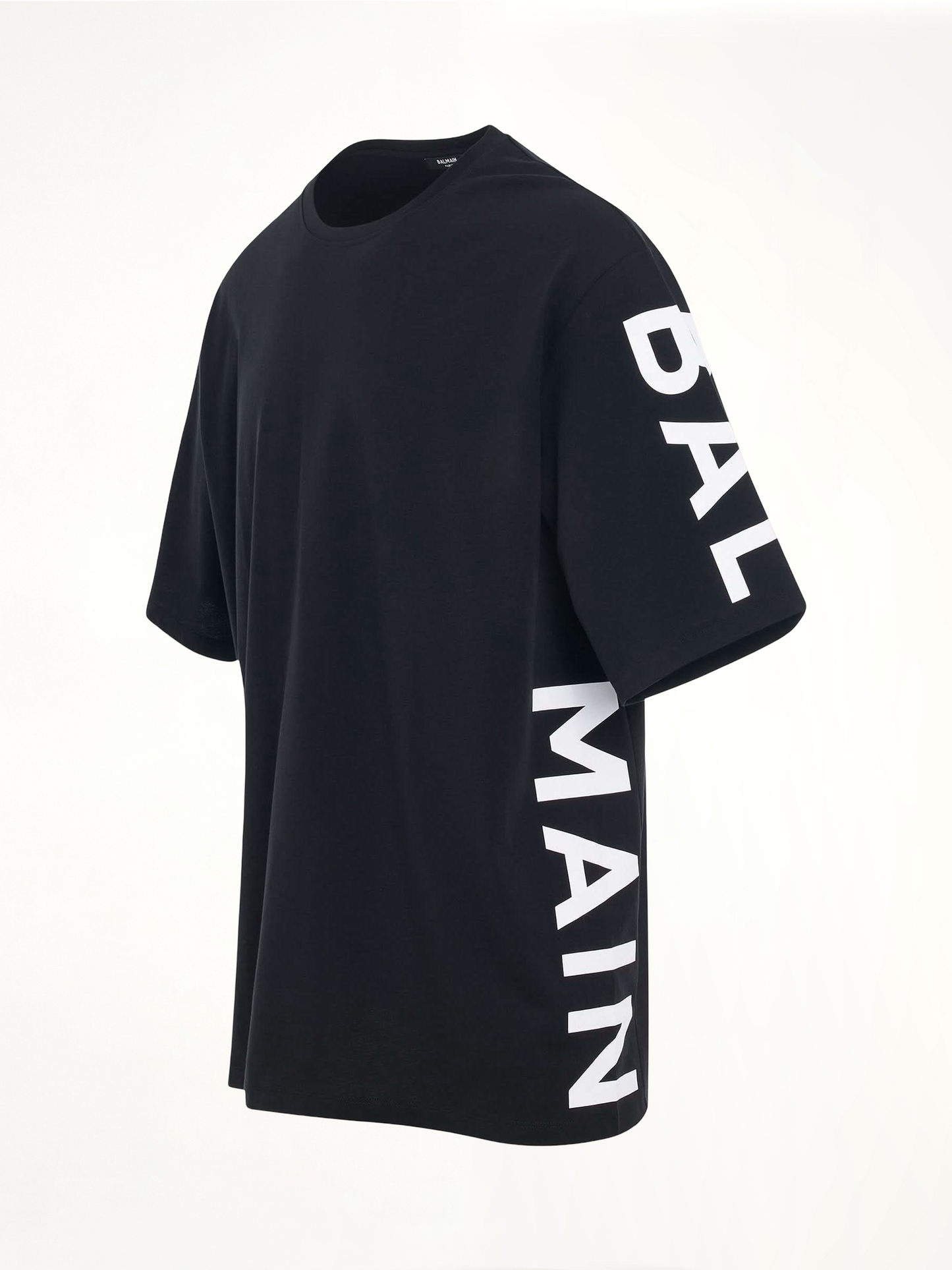 Logo Side Oversize T-Shirt n Black