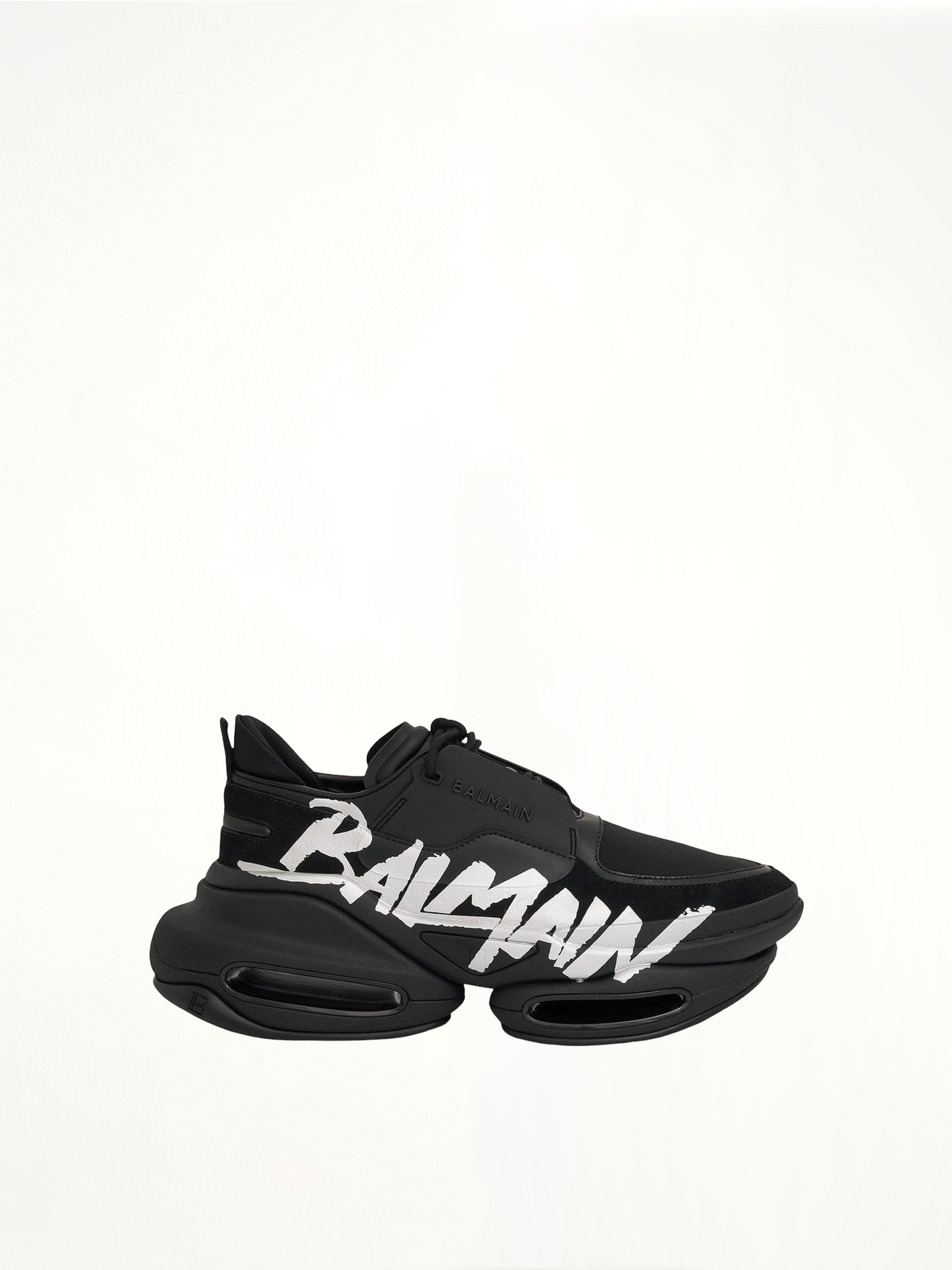 B-Bold with Logo Sneaker in Black