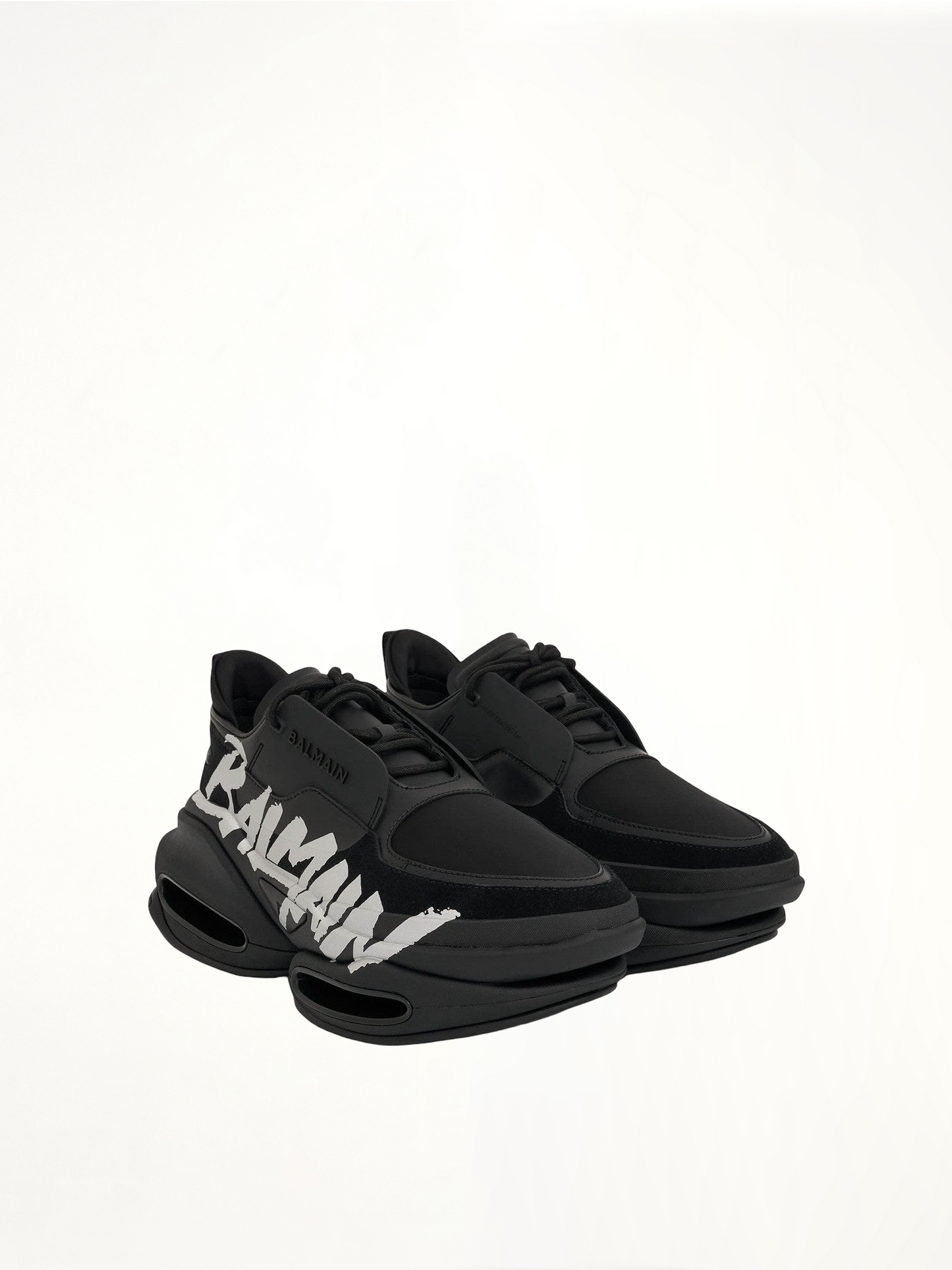 B-Bold with Logo Sneaker in Black