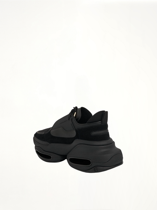 B-Bold with Logo Sneaker in Black