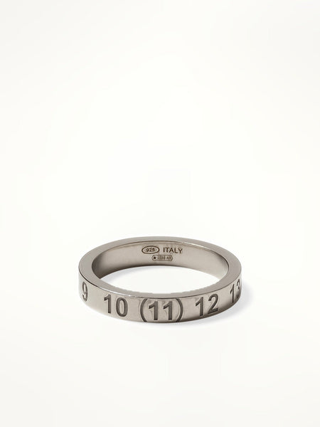 Maison Margiela メゾン マルジェラ シルバー 925 サイズ4 メゾン マルジェラ 数字 4mm リング シルバー |マレ — MARAIS