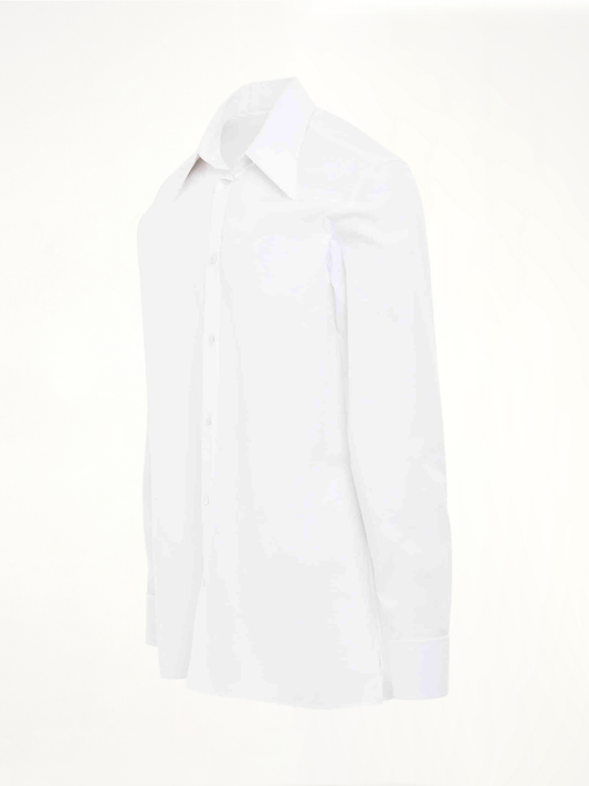 Classic Long Sleeve Shirt in White