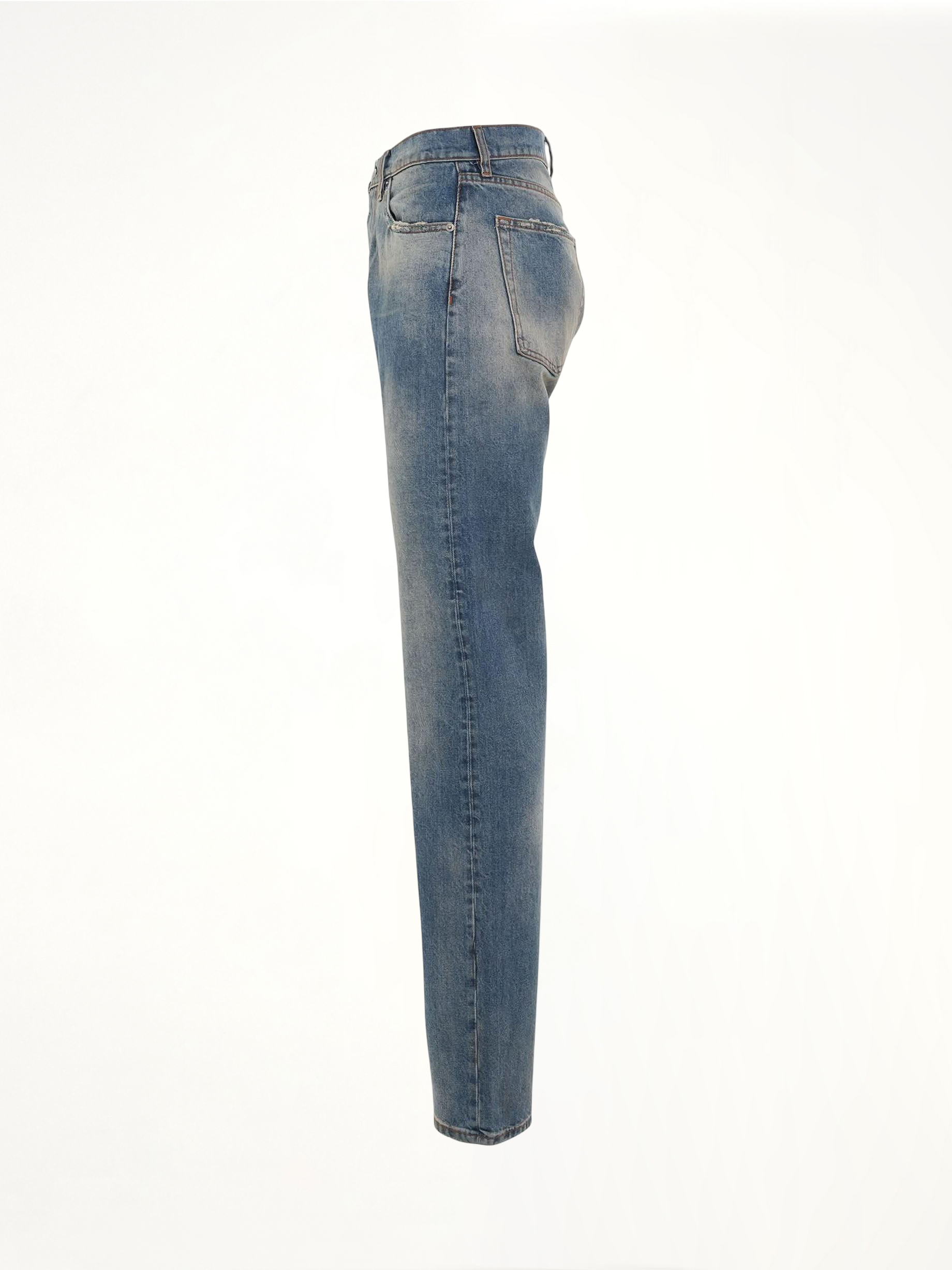 Relaxed Fit Jeans in Light Indigo