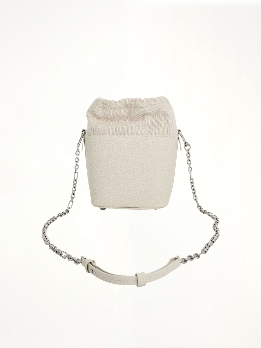 Small 5AC Bucket Bag in Greige