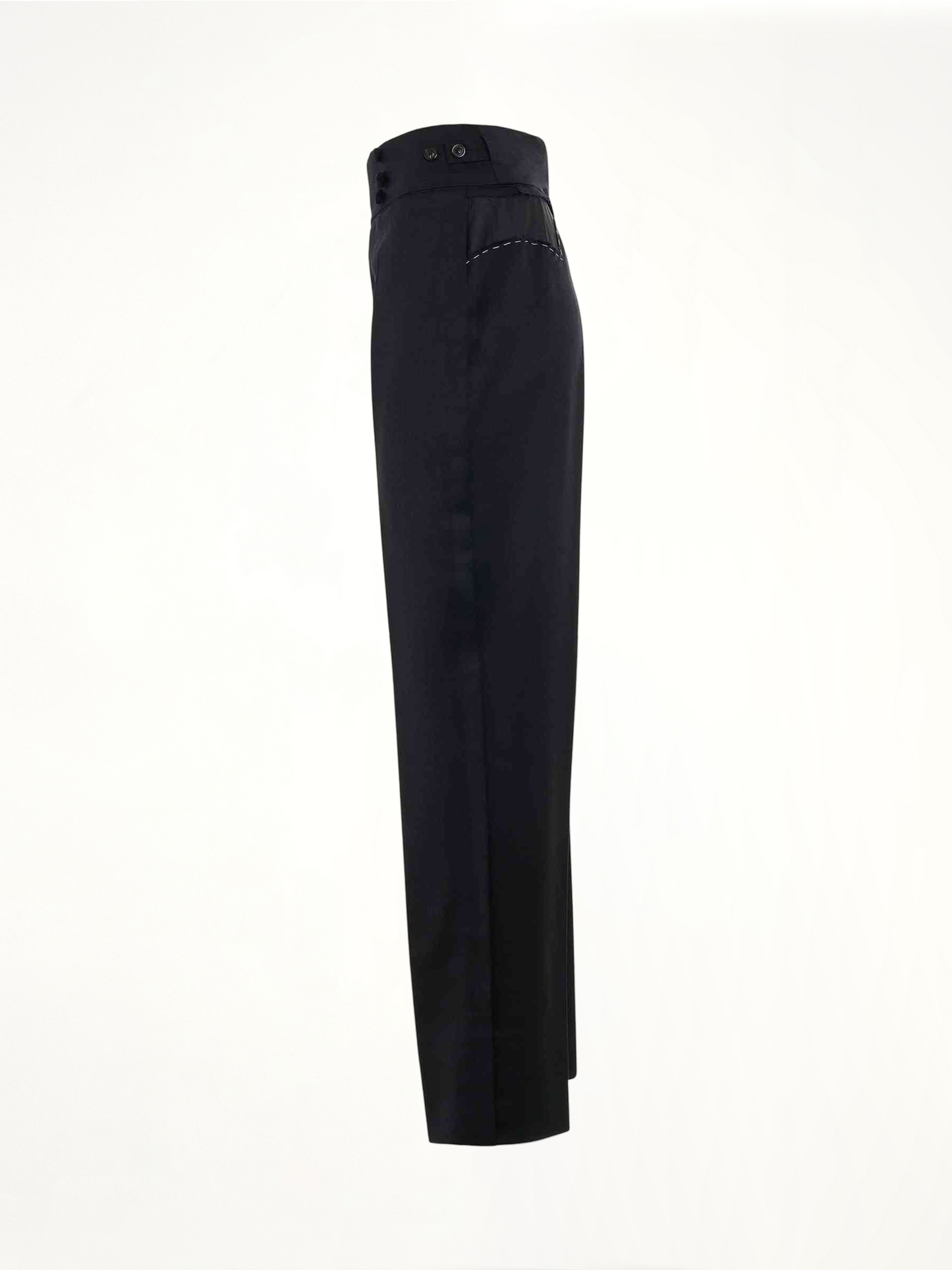 High Waist Pants in Black