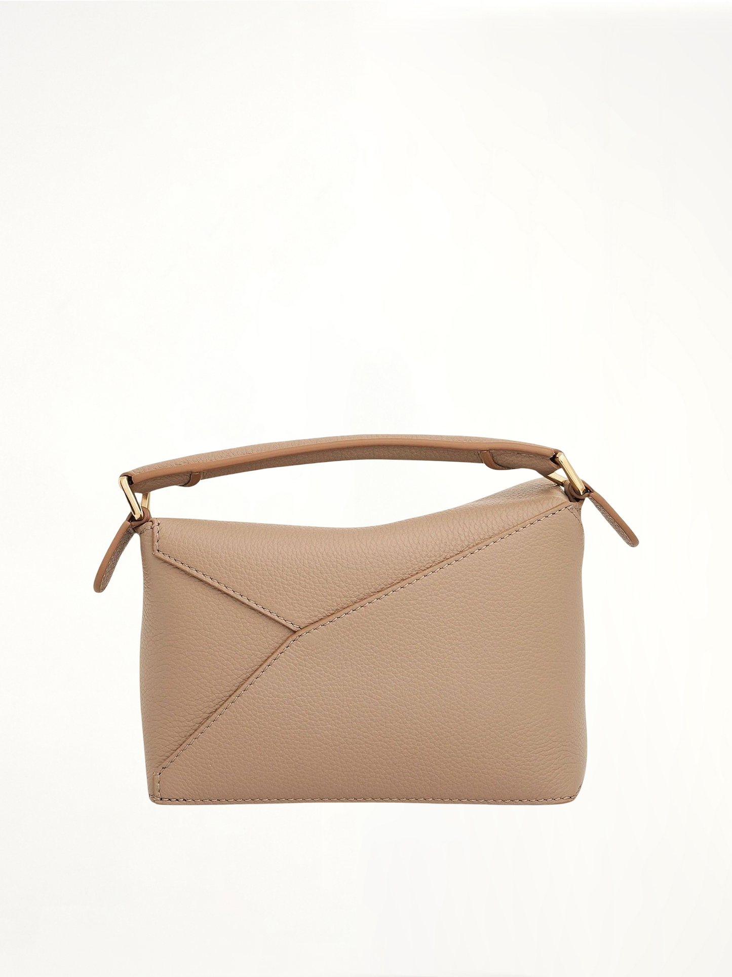 Mini Puzzle Edge Bag in Soft Grained Calf in Sand