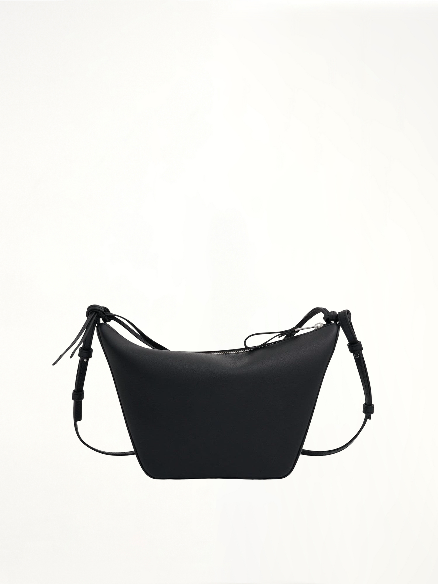 Mini Hammock Hobo Bag in Classic Calfskin in Black
