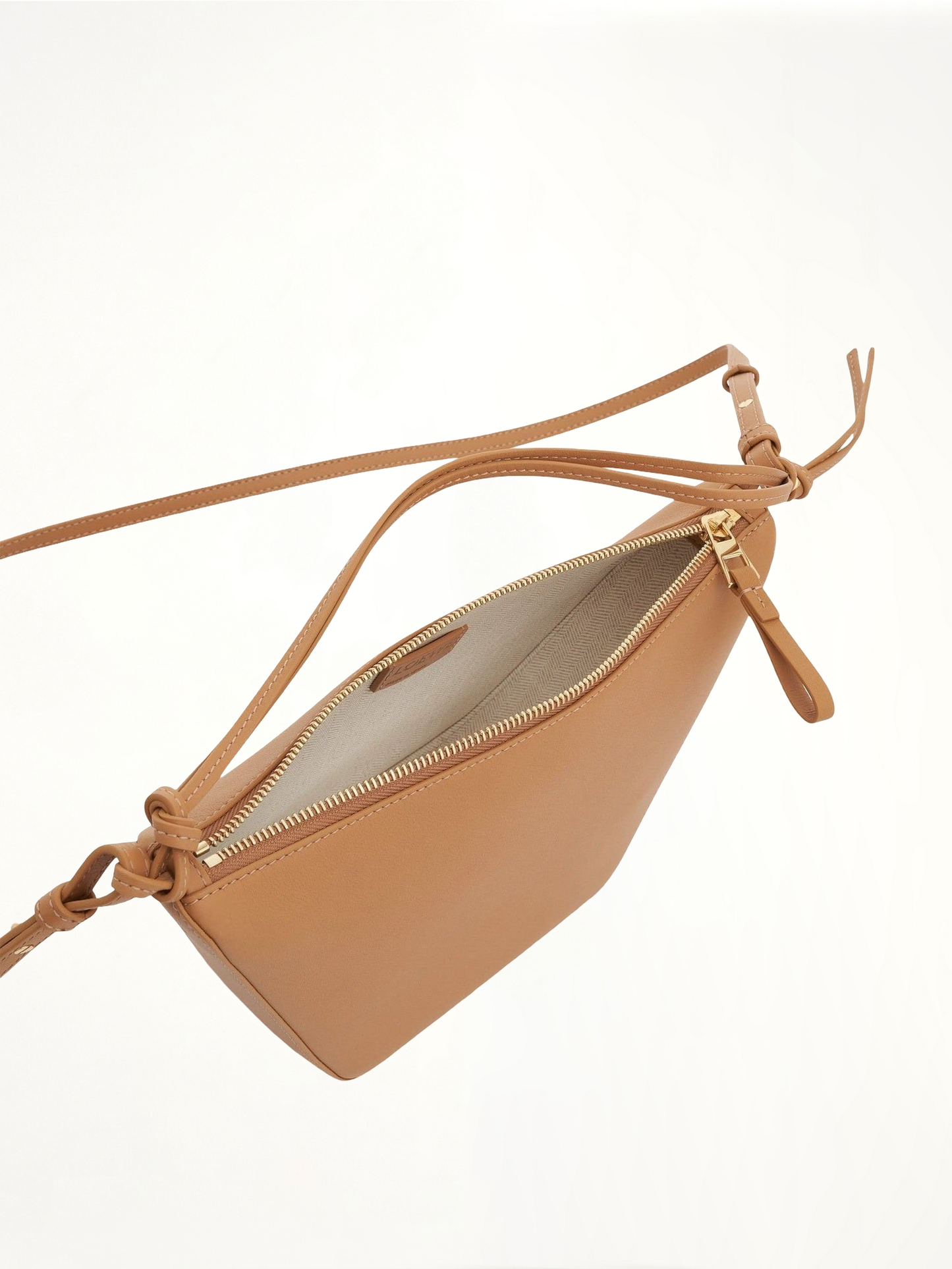 Mini Hammock Hobo Bag in Classic Calfskin in Warm Desert