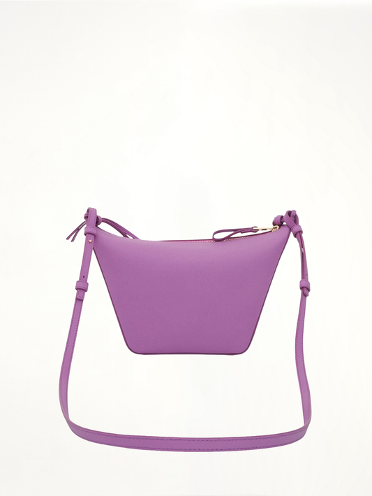 Mini Hammock Hobo Bag in Classic Calfskin in Rockrose