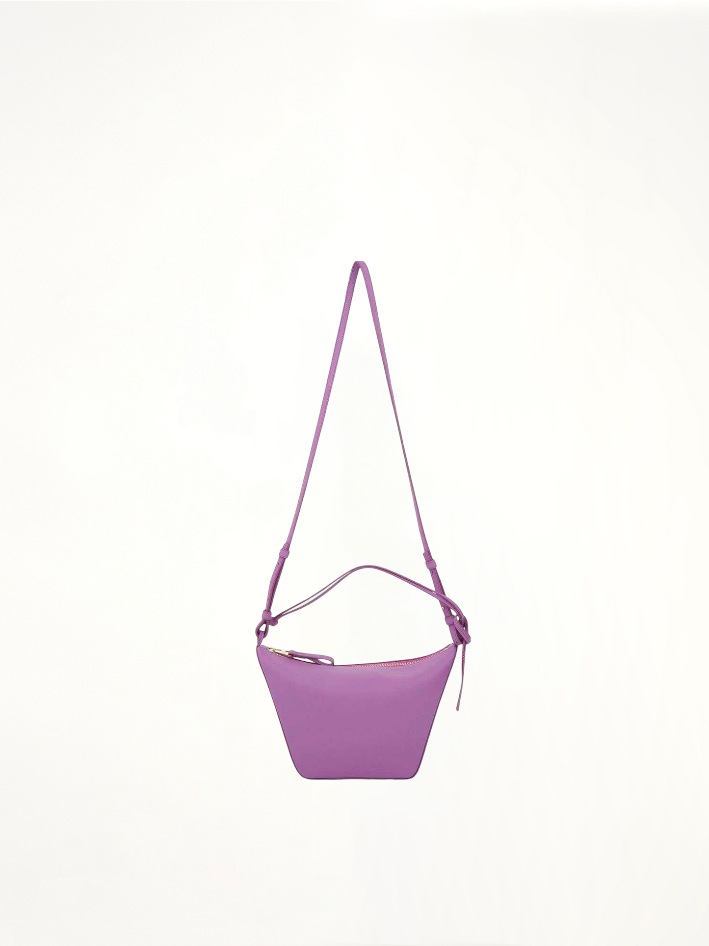 Mini Hammock Hobo Bag in Classic Calfskin in Rockrose