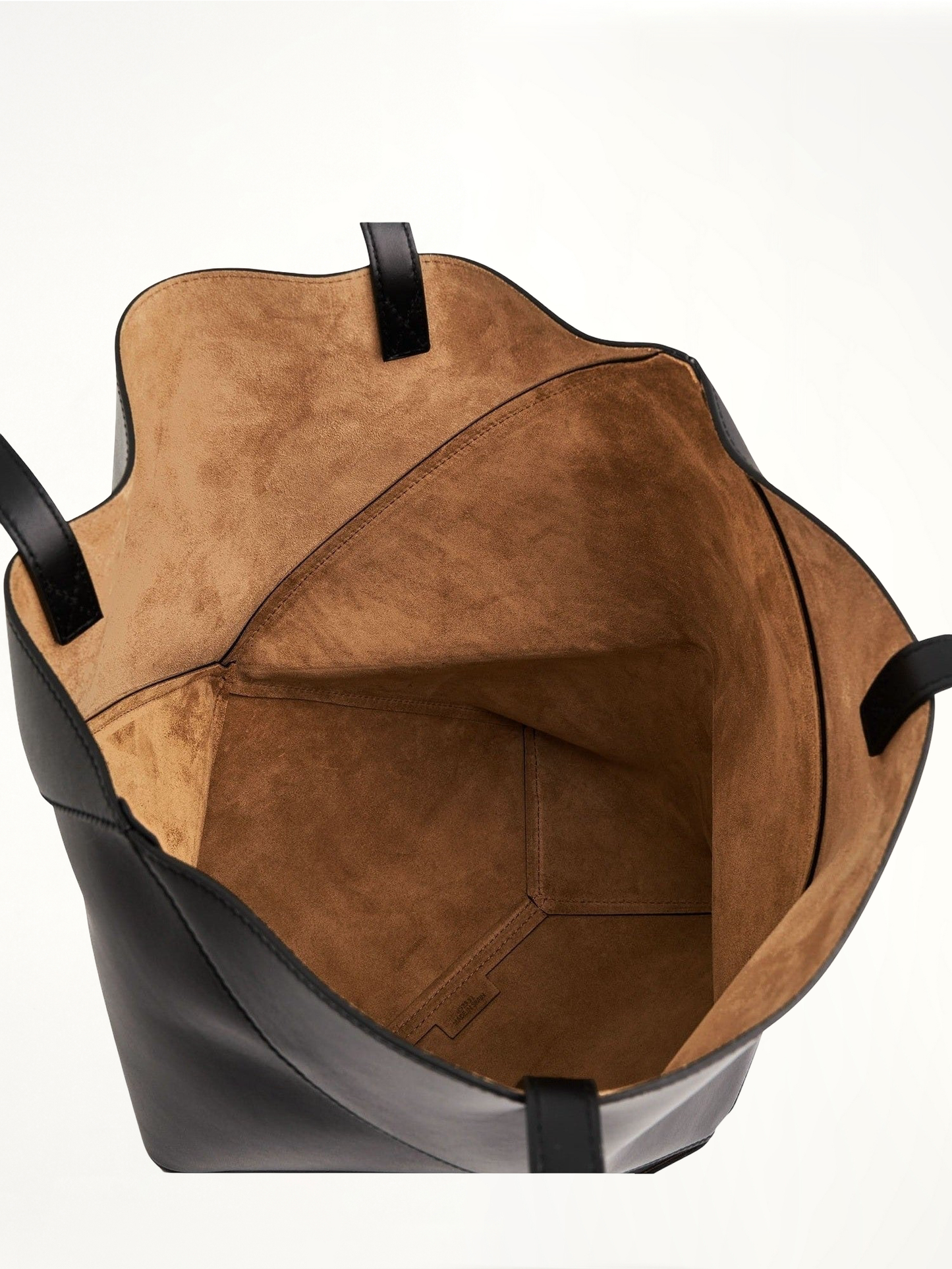 Medium Puzzle Fold Tote Bag in Black