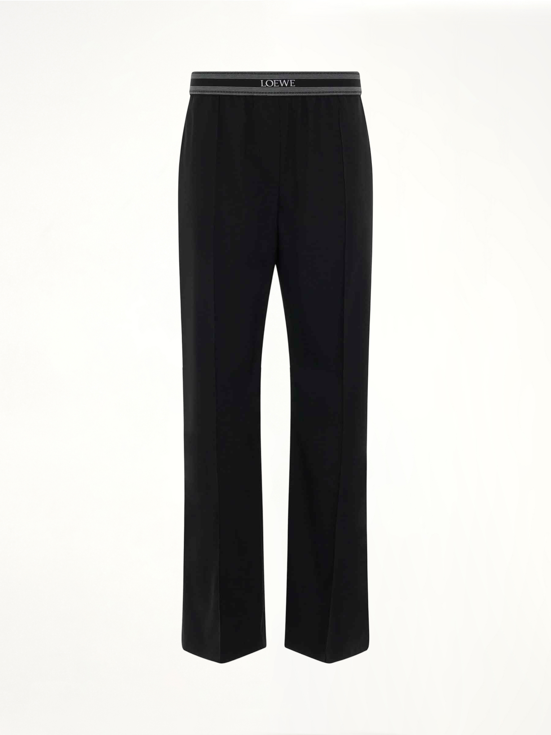 Logo Trousers in Black