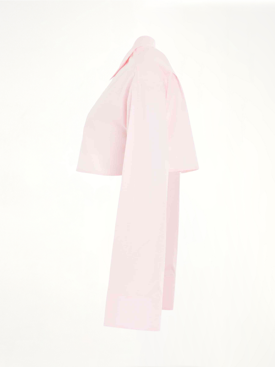 Cropped Shirt in Cotton Candy