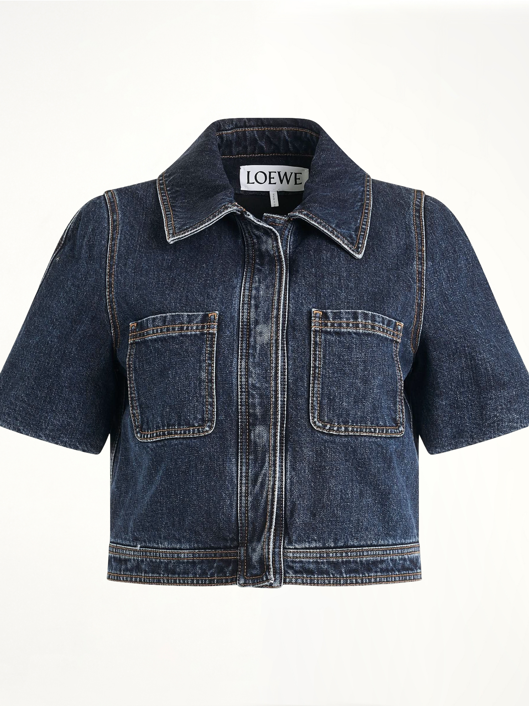 Reproportioned Denim Jacket in Raw Denim