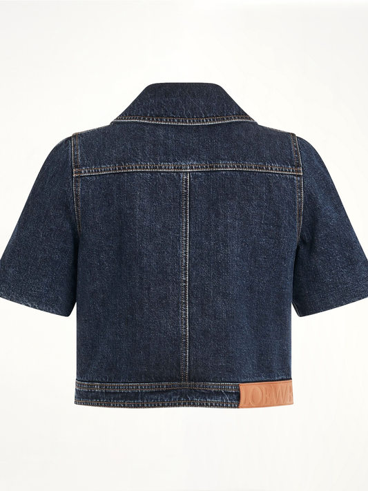 Reproportioned Denim Jacket in Raw Denim