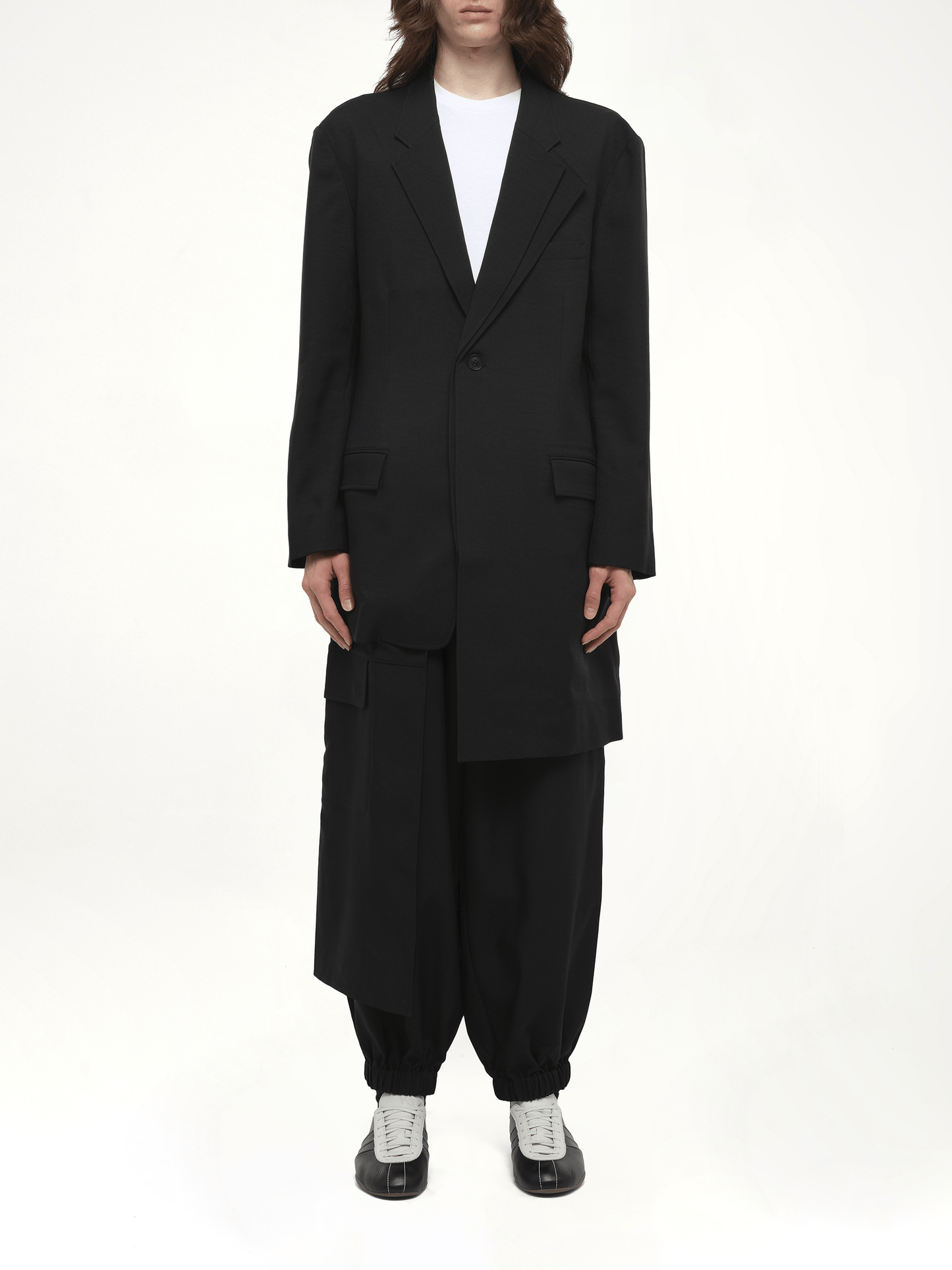 Sport Uniform Blazer in Black