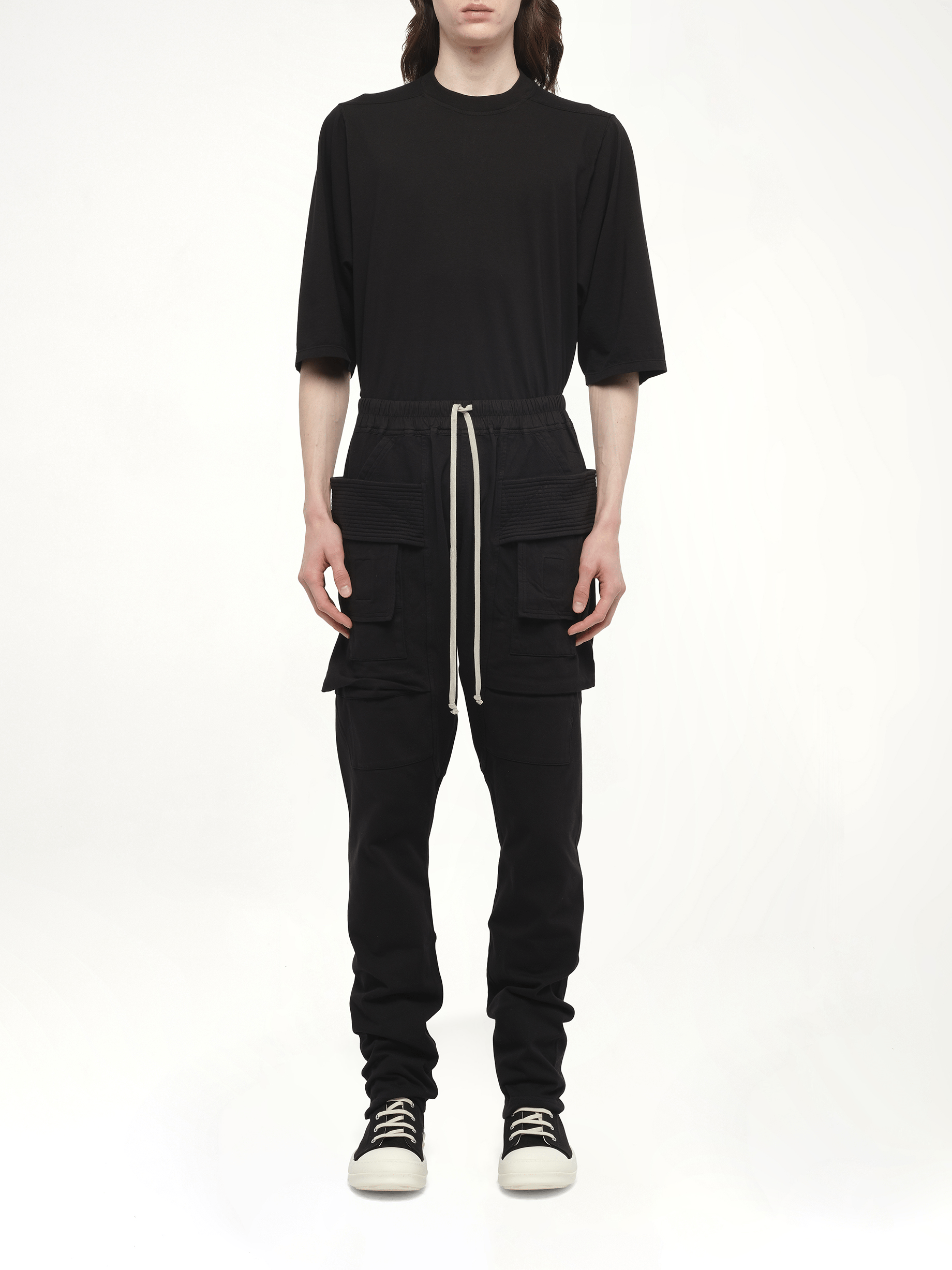 Creatch Cargo Drawstring in Black