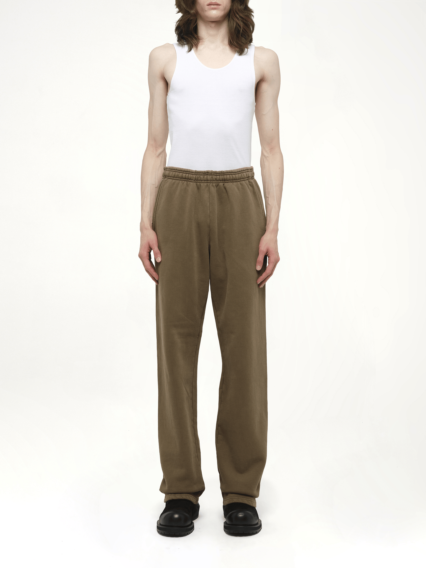 Straight-Leg Sweatpants in Military