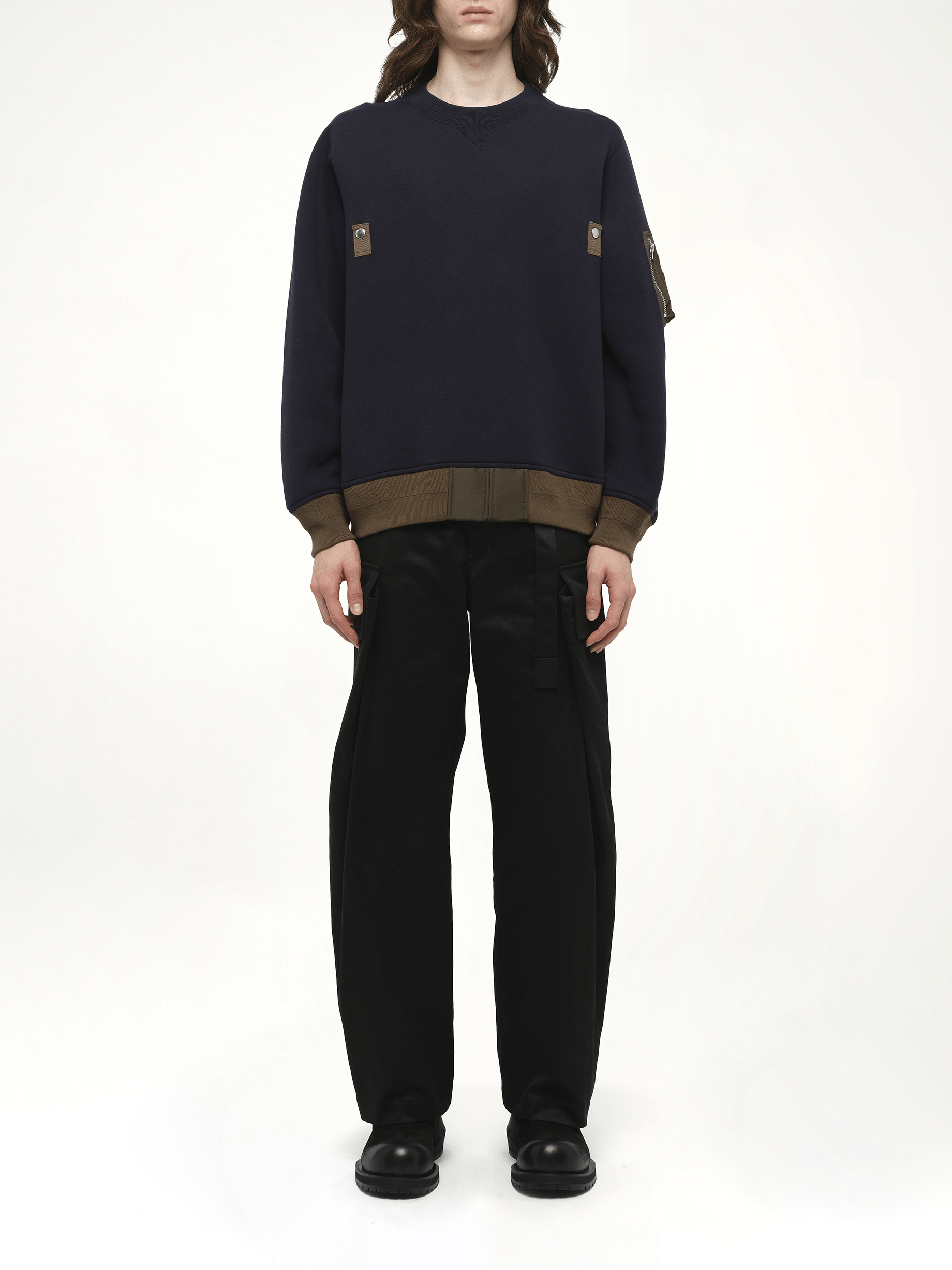 Sponge Sweat Pullover in Navy
