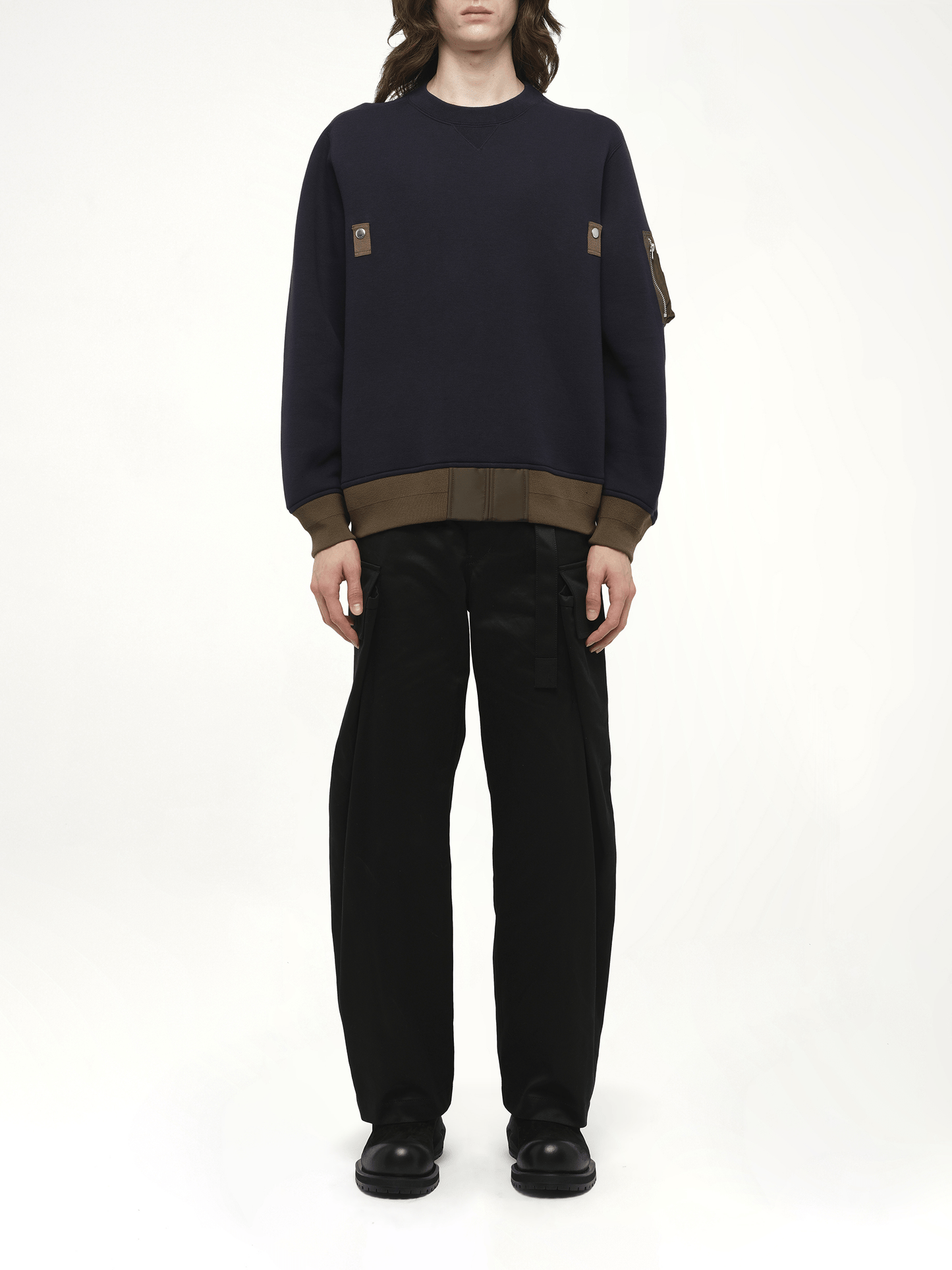 Sponge Sweat Pullover in Navy